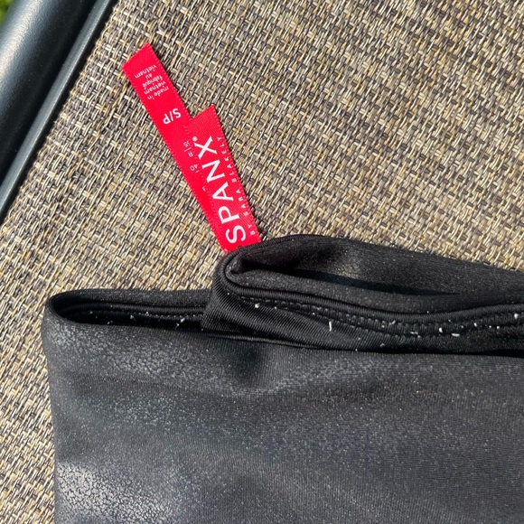 Spanx high waisted faux leather legging - Picture 2 of 4